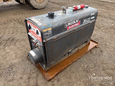 2014 Lincoln SAE300 300 A Skid-Mounted MIG Motorbetriebenes Schweißgerät