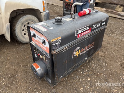 2014 Lincoln SAE300 300 A Skid-Mounted MIG Motorbetriebenes Schweißgerät