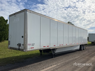 2017 Wabash DVCVHPC 53 ft x 102 in T/A Remolque de furgoneta