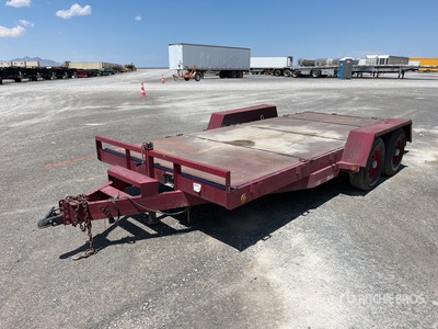 2004 Load King 4W 16 ft T/A Remolque Portamaquinaria