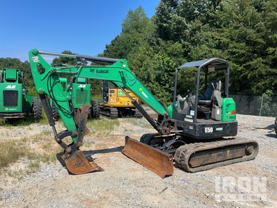 2016 Bobcat E50 Mini Excavator