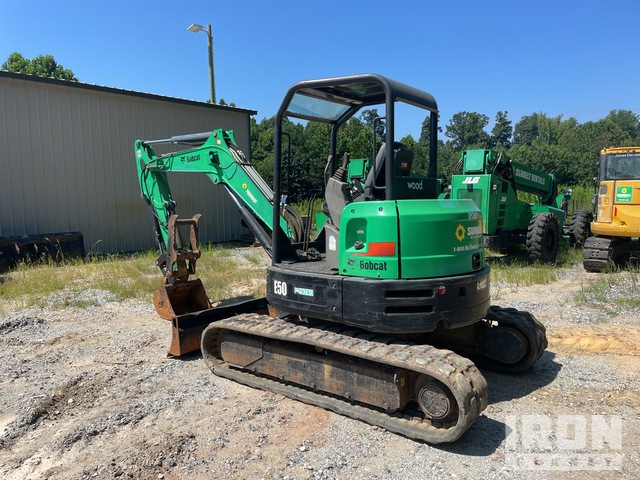 EXCAVADORA 2016 BOBCAT E50