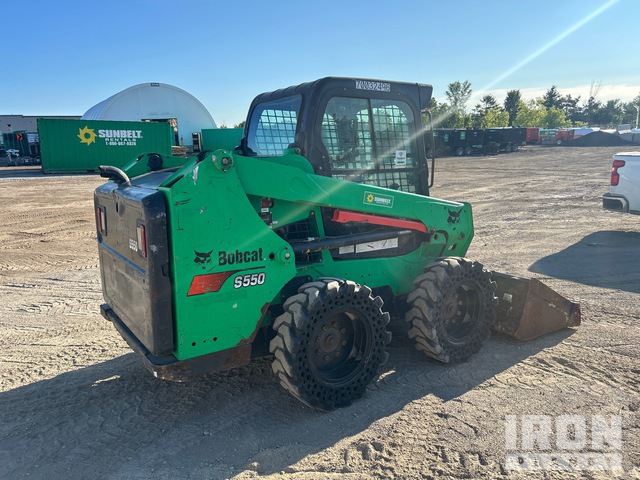 MINI CARGADOR SOBRE RUEDAS 2018 BOBCAT S550