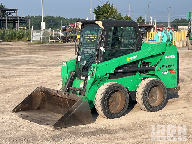 MINI CARGADOR SOBRE RUEDAS 2018 BOBCAT S550