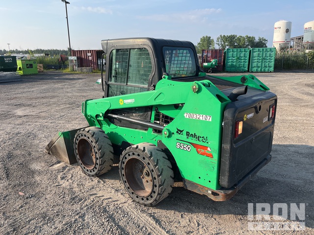 MINI CARGADOR SOBRE RUEDAS 2018 BOBCAT S550