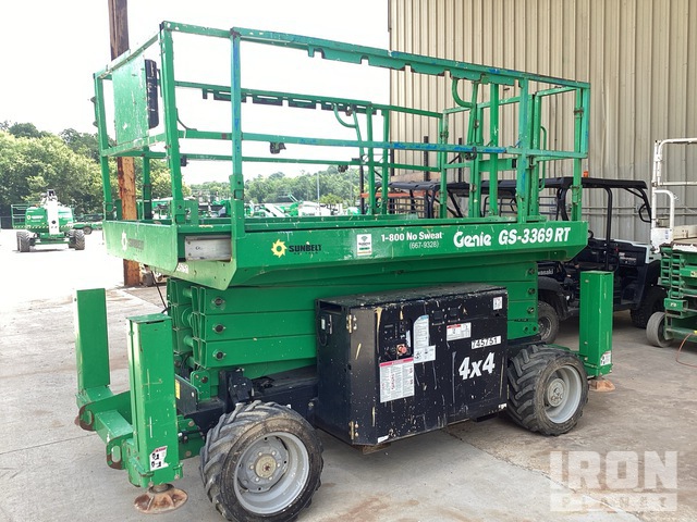 ELEVADOR TIJERA 2015 GENIE GS3369RT