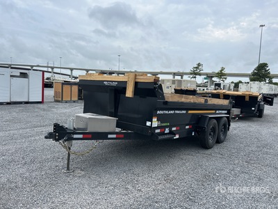 2026 Southland SL714-16KHD 14 ft 6 in T/A Dump Utility Trailer