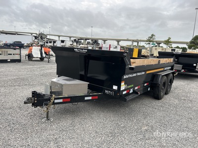 2026 Southland SL714-16KHD 14 ft 6 in T/A Dump Utility Trailer