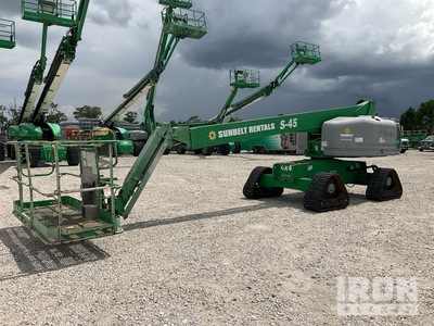 2017 Genie S-45 Crawler Diesel Telescopic Boom Lift