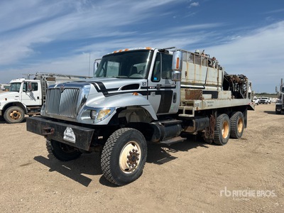 2003 International 7400 6x6 Seismic Exploration Drill Truck