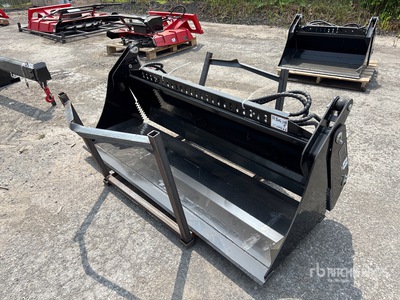 2025 GIYI GY-KH72F 72 in Multi-Purpose Skid Steer Bucket (Unused)