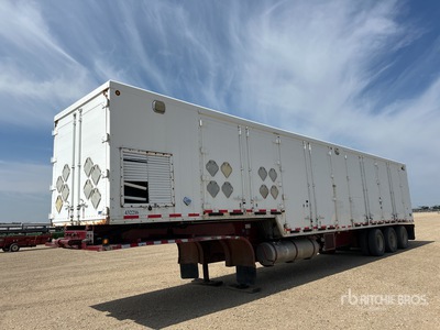 2011 Peerless CH-53-3A 53 ft x 102 in Tri/A Chemical Rimorchio furgonato