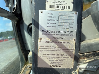 2012 Morooka MST2200VD Sand Blaster Raupen Transporter