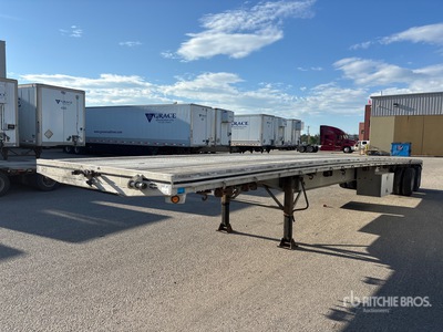 2014 MAC 48 ft T/A Flatbed Trailer
