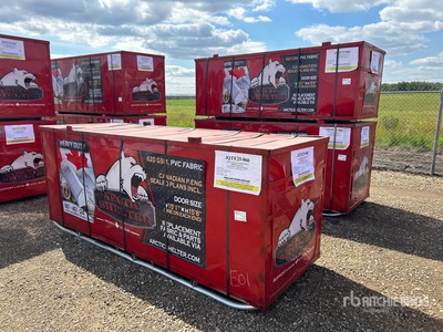 2025 Arctic Shelter 80 ft x 40 ft x 24 ft Peak Double Truss Storage Shelter Varios, tienda, almacen, consumidor (Unused)