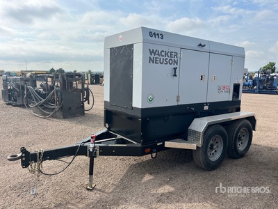 2022 Wacker G130 104 kW Mobile Generador