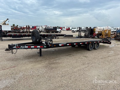 2020 PJ 24 ft T/A Equipment Trailer