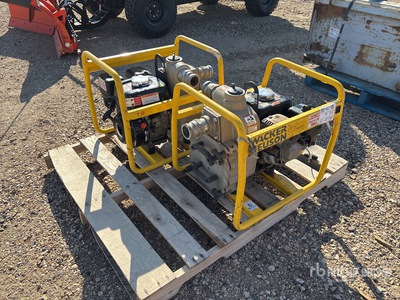 Quantity of (2) 2018 Wacker PT2A Water Pump