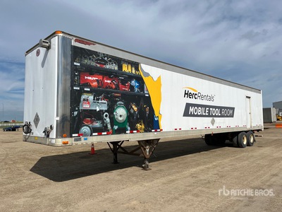 2001 Great Dane 53 ft x 102 in T/A Tool Crib Van Trailer