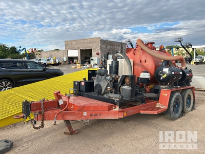 2018 Ditch Witch FX25A 500 gal T/A Vacuum Tanker Trailer