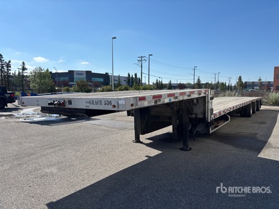 2019 Wilson 53 ft Tri/A Spread Axle Step Deck Trailer