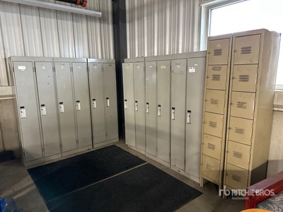 Quantity of (12) Lockers