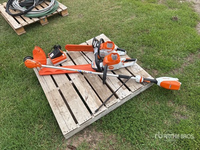 Stihl Cordless Chain Saw, Weed Trimmer, Trimmer