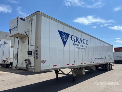 2018 Wabash 53 ft x 102 in T/A Heated Van Trailer