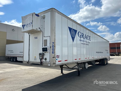 2018 Wabash 53 ft x 102 in T/A Heated Van Trailer