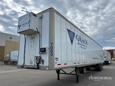 2018 Wabash 53 ft x 102 in T/A Heated Van Trailer