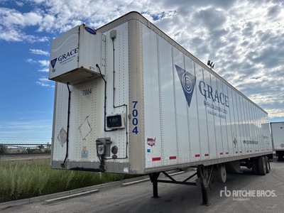 2018 Wabash 53 ft T/A Heated Van Trailer