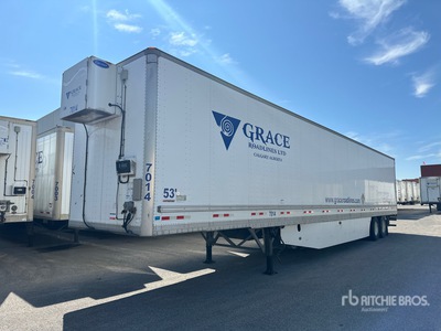2019 Manac 53 ft x 102 in T/A Heated Remolque de furgoneta