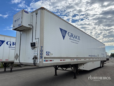 2019 Manac 53 ft T/A Heated Remorque fourgon