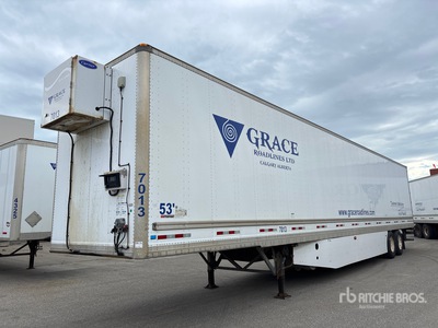 2019 Manac 53 ft x 102 in T/A Heated Remorque fourgon