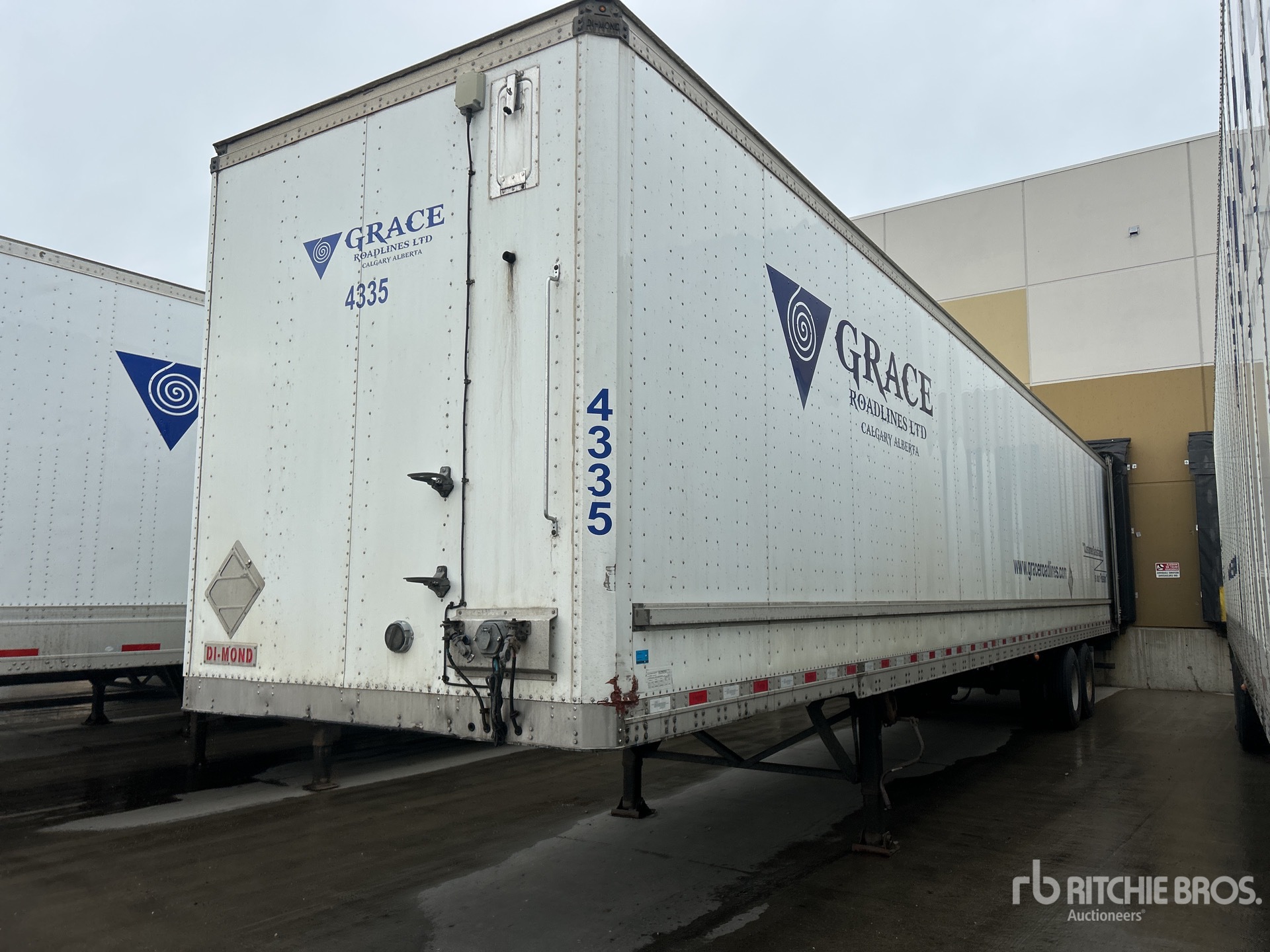 2019 Di-Mond 53 ft T/A Van Trailer