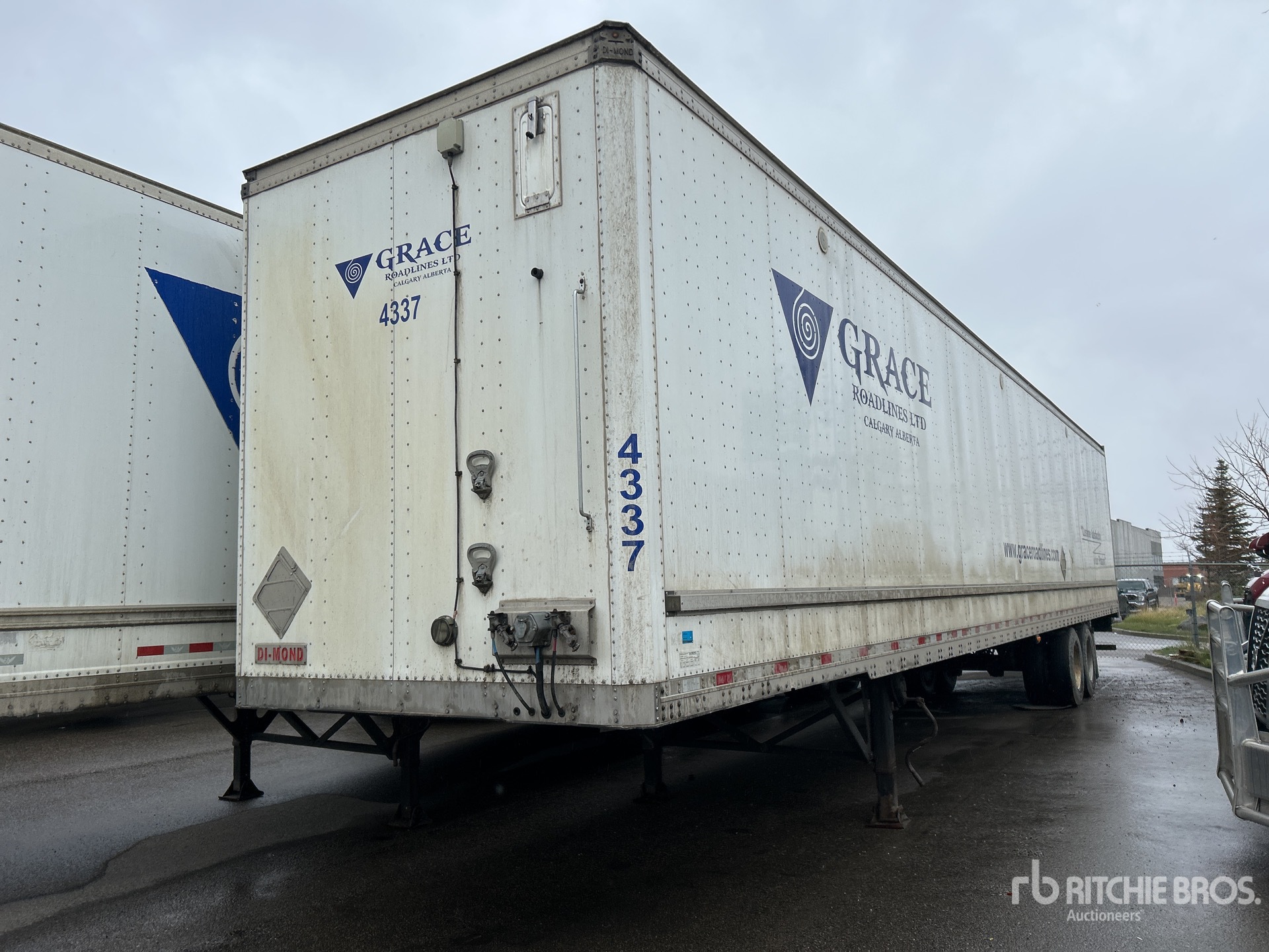 2019 Di-Mond 53 ft T/A Van Trailer