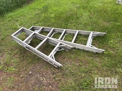 6 ft & 4 ft Aluminum Ladder