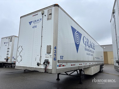 2017 Manac 53 ft T/A Van Trailer