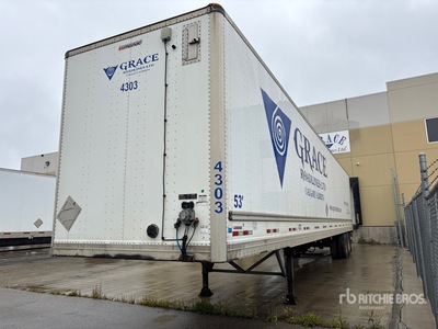 2017 Manac 53 ft T/A Van Trailer