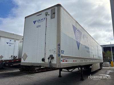2017 Manac 53 ft x 102 in T/A Van Trailer