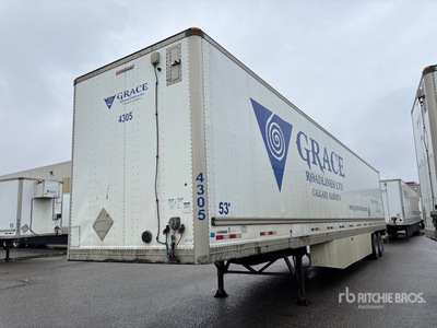 2017 Manac 53 ft T/A Van Trailer