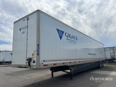 2022 Utility 4000D-X 53 ft x 102 in T/A Semi-remorque fourgon