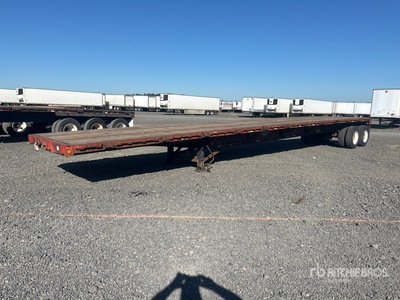 1996 Fontaine 48 ft T/A Flatbed Trailer