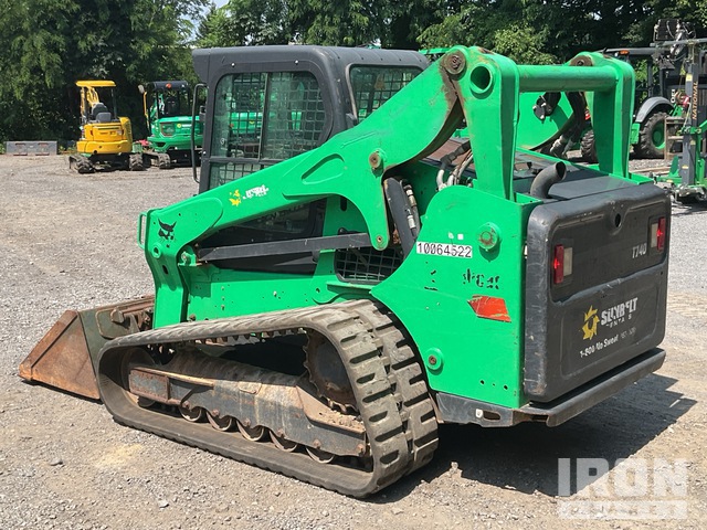 MINI CARGADOR SOBRE ORUGAS 2018 BOBCAT T740