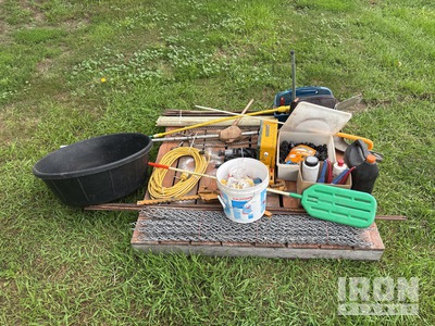 Calf Puller, Rubber Tub, Fence Controller, Extension Cord, Fence Post, Ear Tagger, Insulators, Fence Stretcher