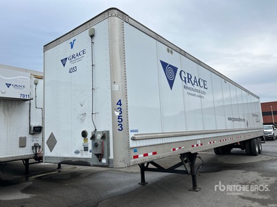 2022 Vanguard VXP 53 ft x 102 in T/A Van Trailer