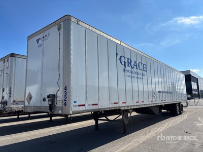 2018 Wabash 53 ft x 102 in T/A Remorque fourgon
