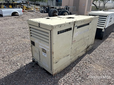2002 Ingersoll Rand 5DPQJD 185 cfm Skid-Mounted Air Compressor