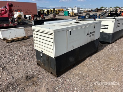 2006 Atlas Copco XAS96U 185 cfm Skid-Mounted Compresor de aire (Inoperable)