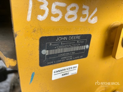 2022 John Deere 644 P-Tier Wheel Loader